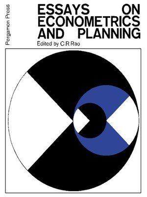 cover image of Essays on Econometrics and Planning